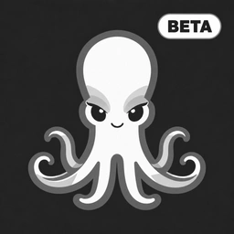 带 BETA 标识的 DesireCore 内测版图标 · 着色