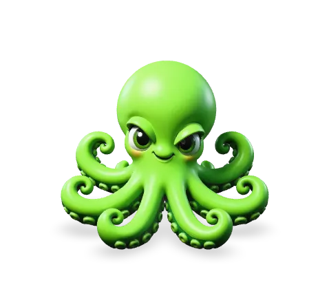 AgentOS 章鱼模型,触角代表与业务系统的双向联动
